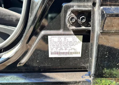 2008 Nissan Altima 2.5 z USA, uszkodzony, nr VIN 1N4AL21E98C239726